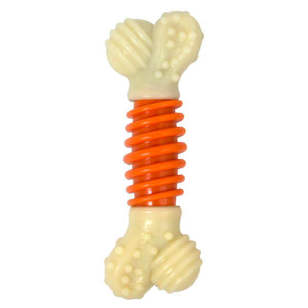 Nylabone PRO Action Dental Power Chew Durable Dog Toy Bacon 1ea/SMall/Regular - Up To 25 Ibs.