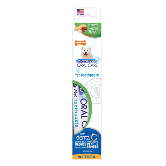 Nylabone Advanced Oral Care Natural Toothpaste Peanut Flavor 1ea/2.5 oz