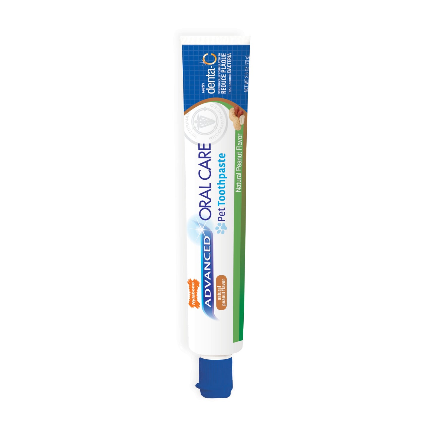 Nylabone Advanced Oral Care Natural Toothpaste Peanut Flavor 1ea/2.5 oz