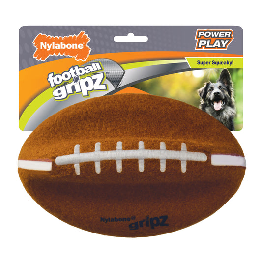 Nylabone Power Play Dog Football Gripz 1ea/Large/Giant - Up To 50 lb