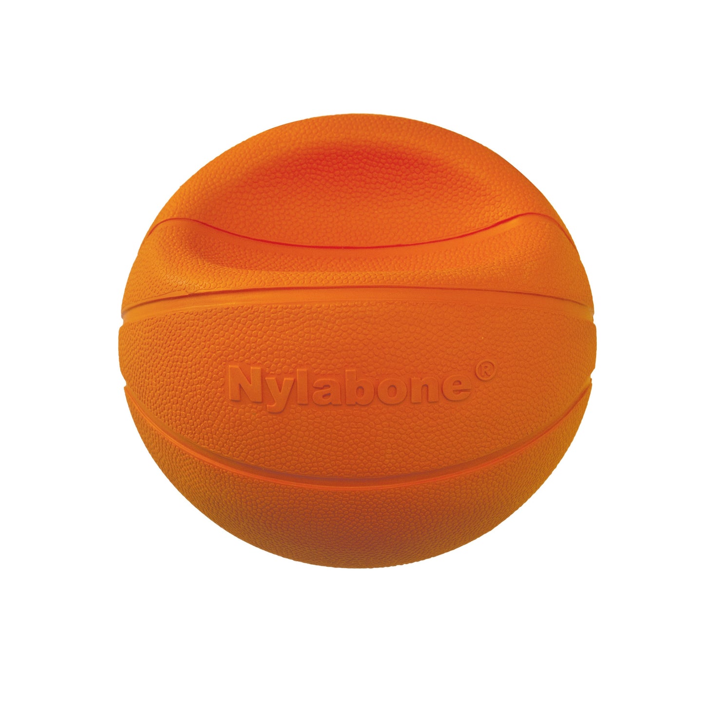 Nylabone Power Play Dog Basketball B-Ball Gripz 1ea/Large/Giant - Up To 50 lb