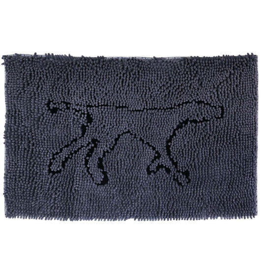 Tall Tails Dog Wet Paw Mat Charcoal Large