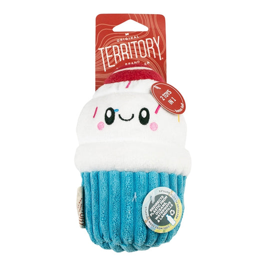 Territory Dog 2-In-1 Plush Cupcake 6 Inch