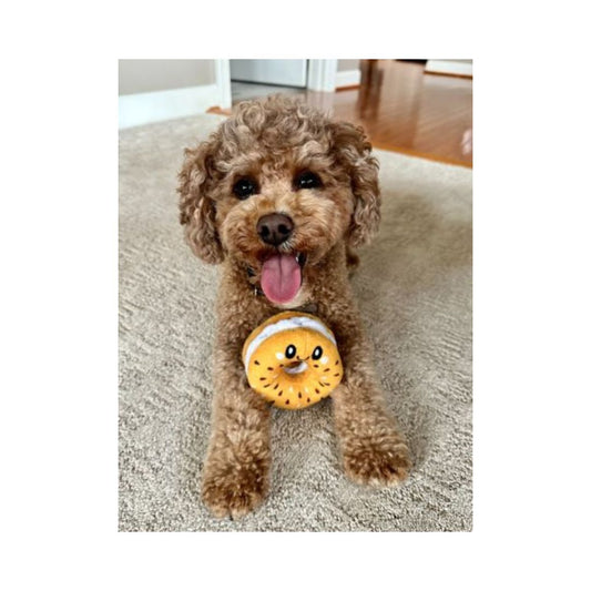 Territory Dog Plush Bagel 4 Inch