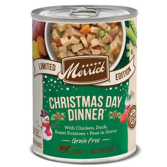 Merrick Dog Seasonal Christmas 12.7oz. (Case of 12)