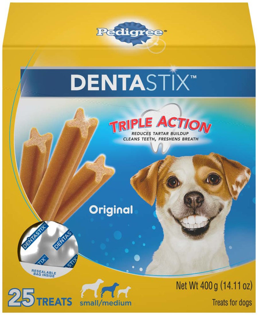 Pedigree DENTASTIX Dog Dental Treat Original 1ea/25 ct