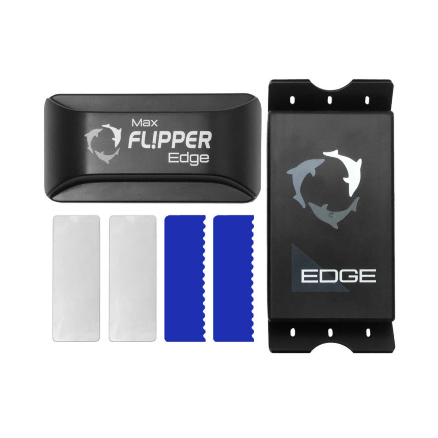 Flipper Cleaner Edge 2in1 Magnetic Floating Aquarium Algae Cleaner Max 1ea/One Size