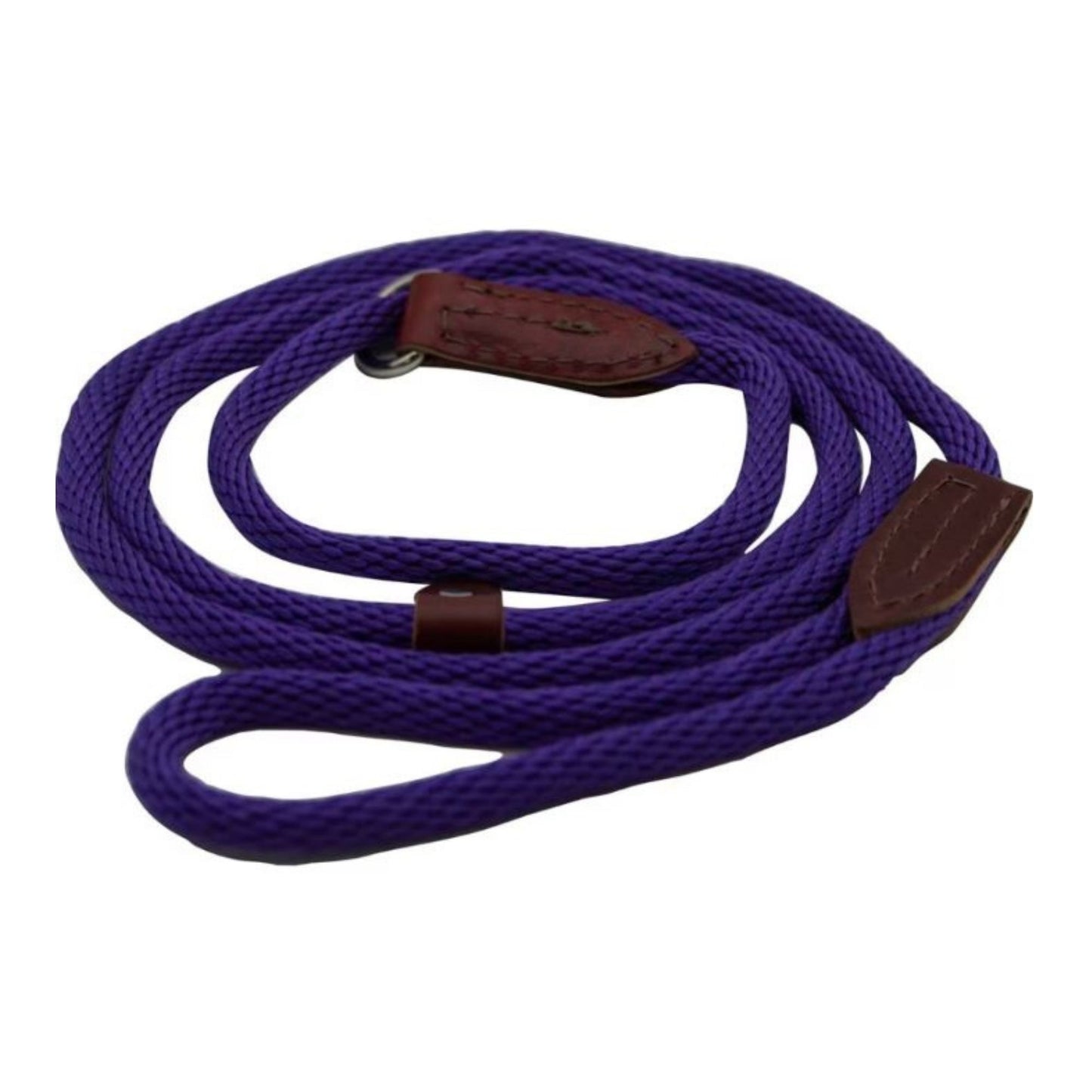 Omni Pet British Slip Loop Rope Leads For Dogs Purple