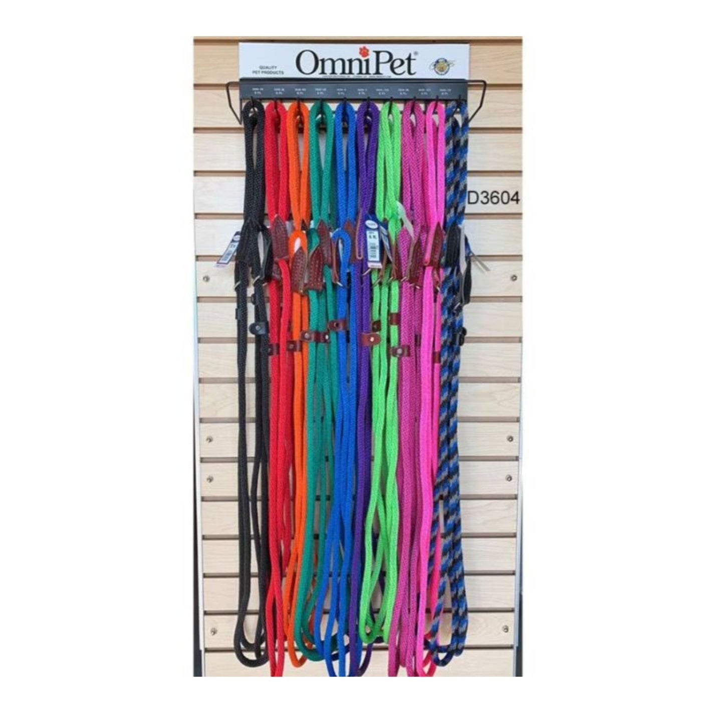 Omni Pet British Rope Lead Display Assorted 30 Pc