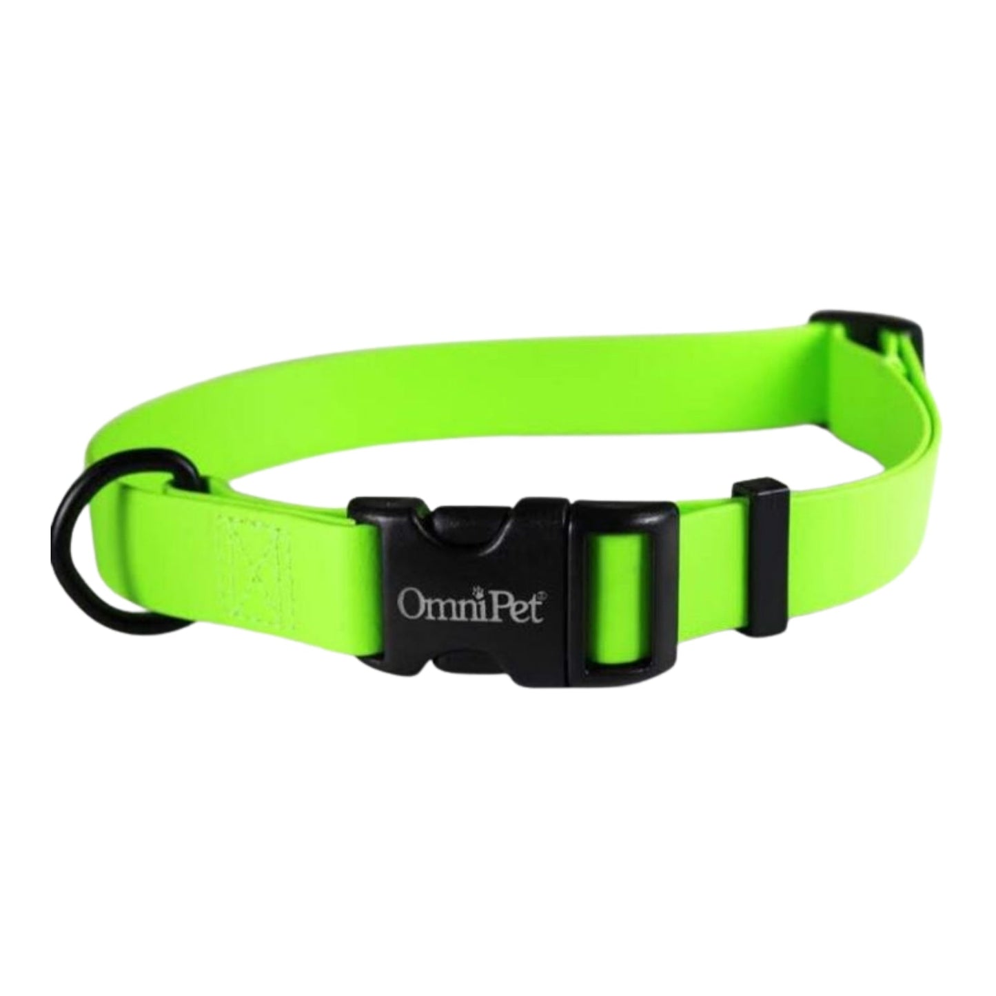 Omni Pet Carnival Biothane Dog Collar Lime Green 3/4 x 14 x 20in.