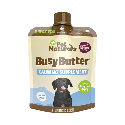 Pet Naturals Of Vermont Dog Busy Butter Calming Peanut Butter 1.5 oz.