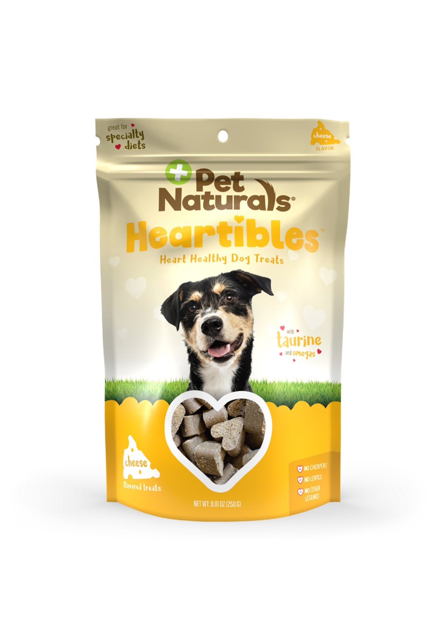 Pet Naturals Of Vermont Dog Heartibles Healthy Cheeze 8.8oz.