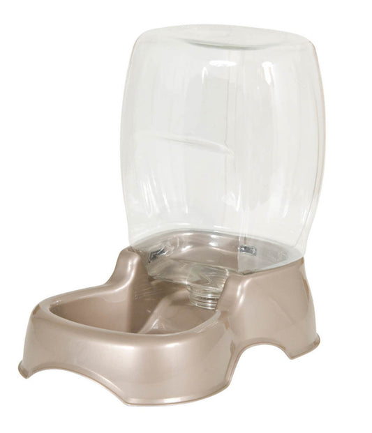 Petmate Pet Cafe Waterer Pearl Tan 1ea/SM