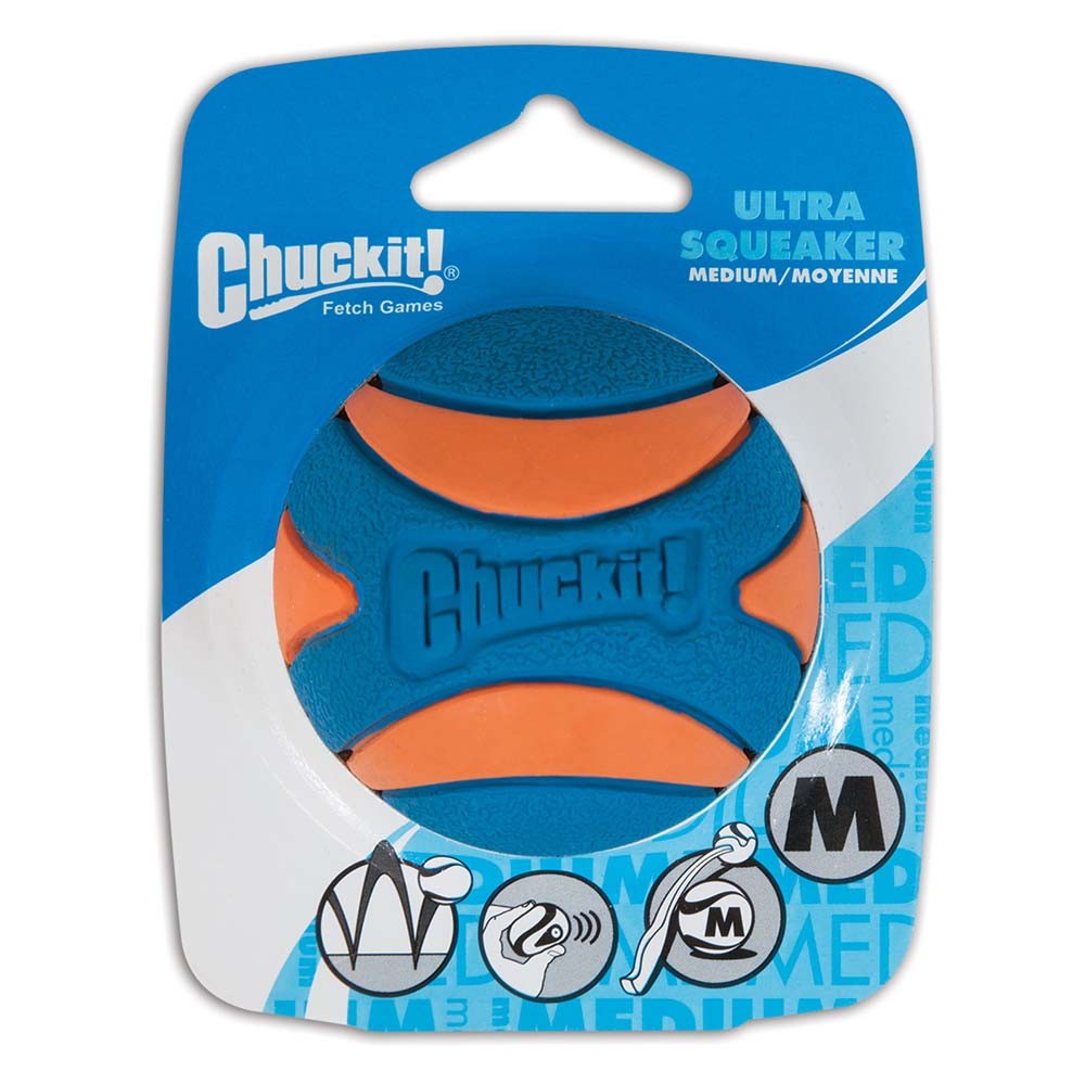 Chuckit! Ultra Squeaker Ball Dog Toy 1ea/MD