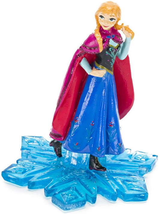 Disney Frozen Anna Resin Ornament Blue/Pink 1ea/4.5 in, LG