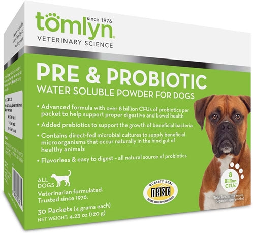 Tomlyn Pre & Probiotic Powder for Dogs 1ea/4.23 oz