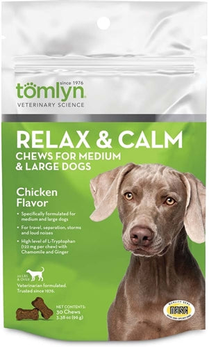 Tomlyn Relax & Calm Chews 1ea/3.38 oz, 30 ct