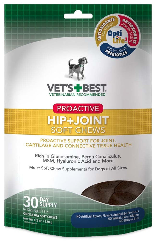 Vet's Best Proactive Hip + Joint Soft Chews 1ea/30 Chews, 4.2 oz