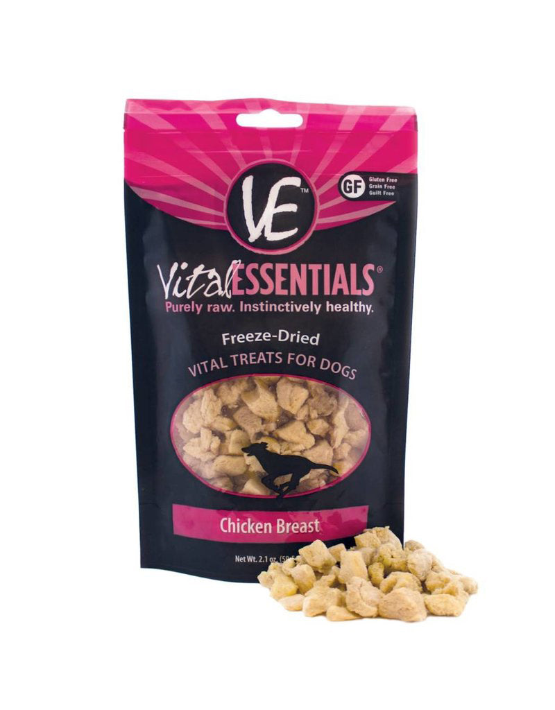 Vital Essentials Fd Vital Treats - Diced Chicken Breast 2.1oz.