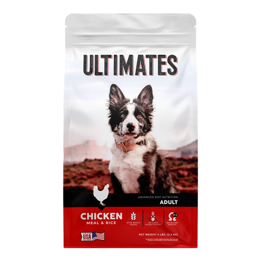 Ultimates Dry Dog Food Chicken Meal & Rice 1ea/5 lb