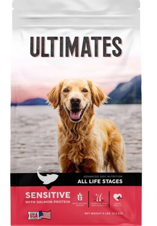 Ultimates Sensitive Dry Dog Food Salmon 1ea/5 lb