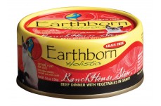 Earthborn Holistic Grain Free RanchHouse Stew Beef Wet Cat Food 24ea/5.5 oz, 24 pk