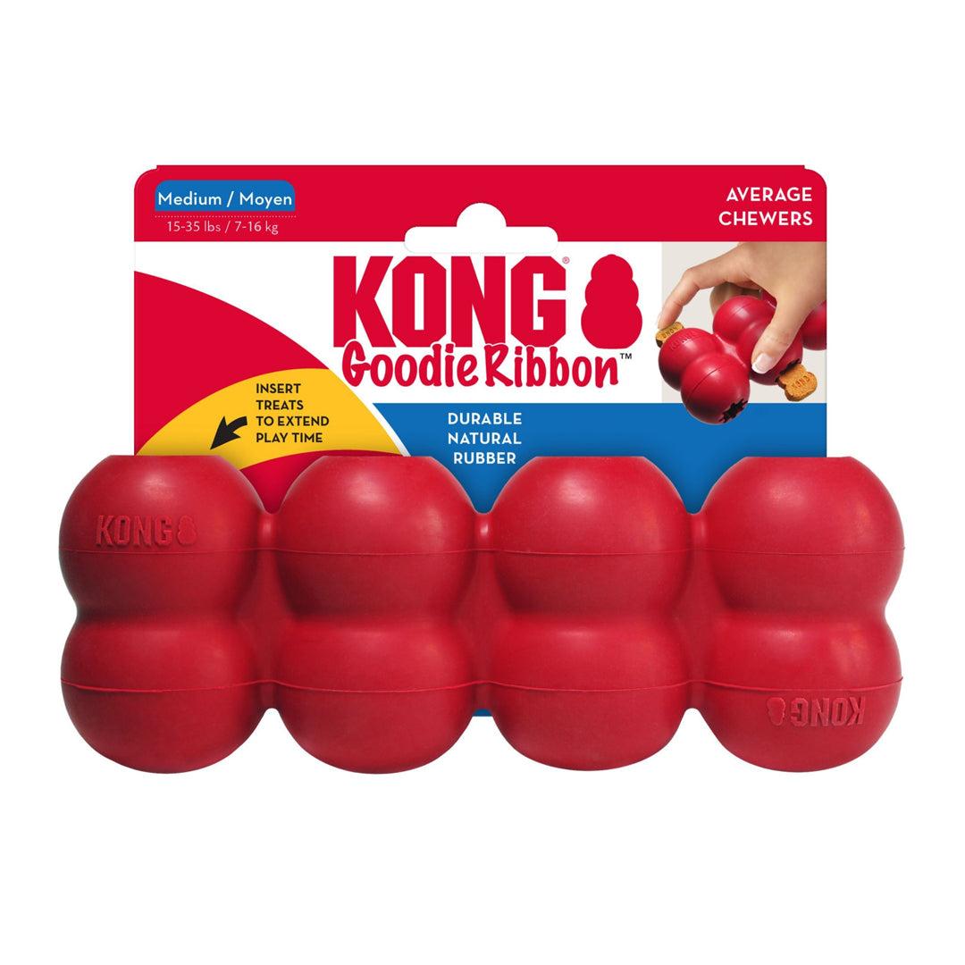 KONG Goodie Ribbon Dog Toy 1ea/MD