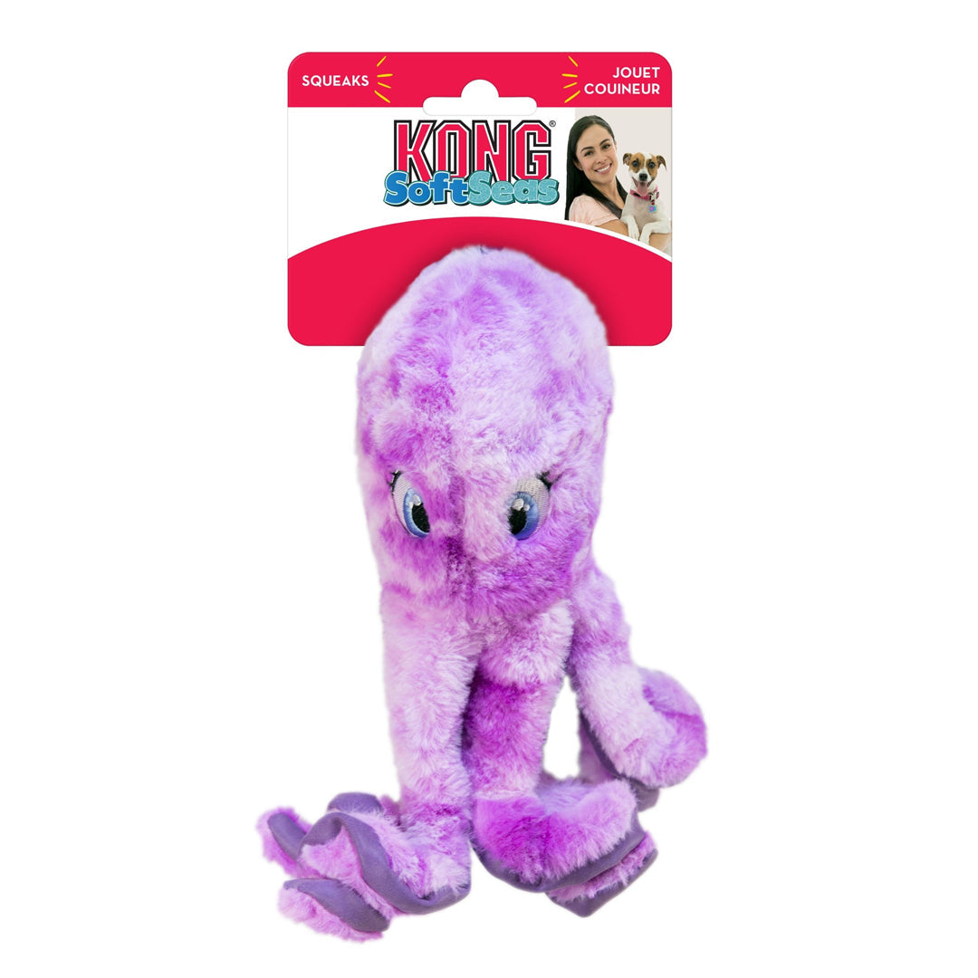 KONG Softseas Dog Toy Octopus 1ea/SM