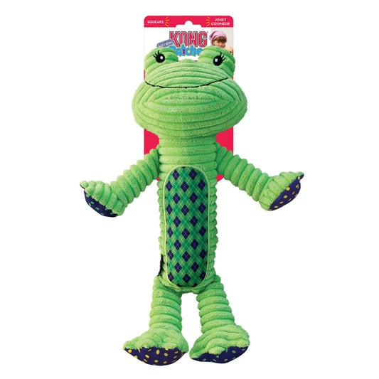 KONG Patches Adorables Plush Dog Toy Frog 1ea/XL