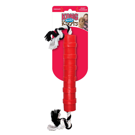 KONG Knots Noodlez Single Dog Toy Red 1ea/LG