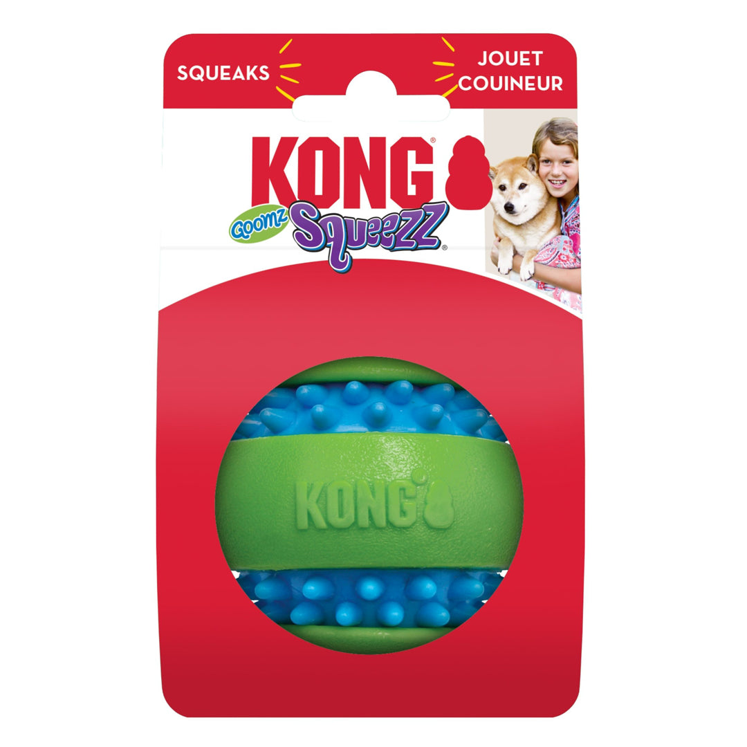 KONG Squeezz Goomz Ball Dog Toy 1ea/MD