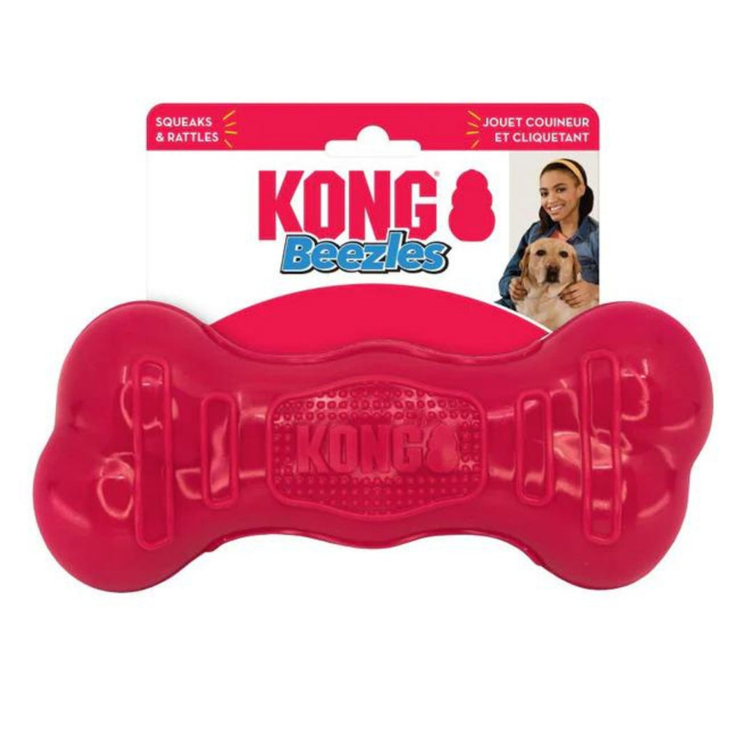 KONG Beezles Bone Assorted Dog Toy 1ea/MD