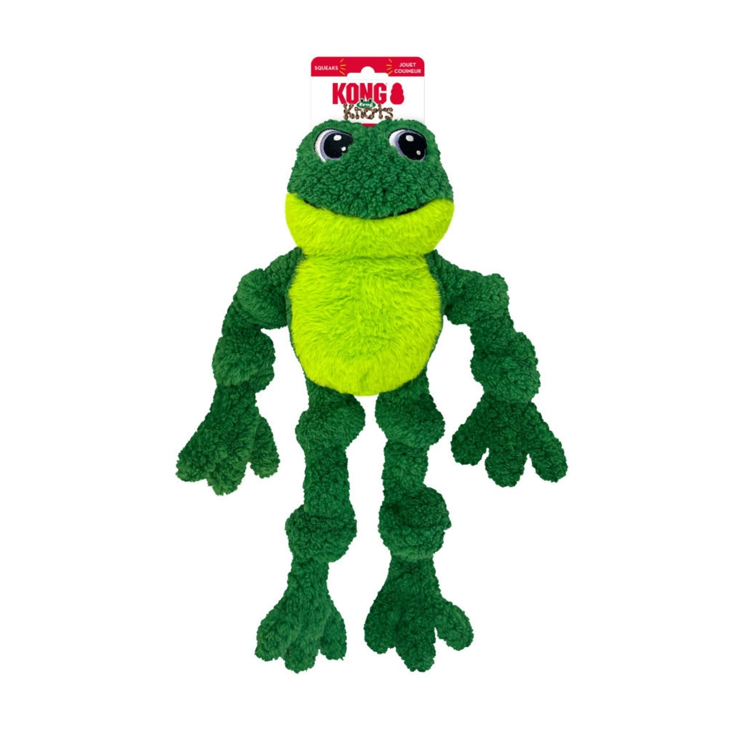 KONG Knots Frog Dog Toy 1ea/LG/XL