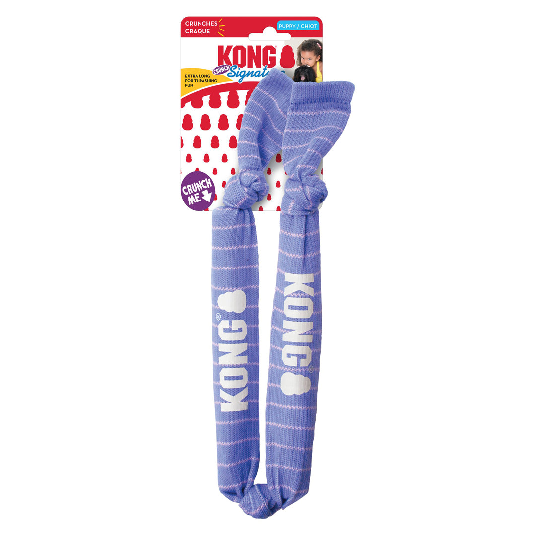 KONG Signature Crunch Rope Puppy Toy Double Rope 1ea/MD/LG