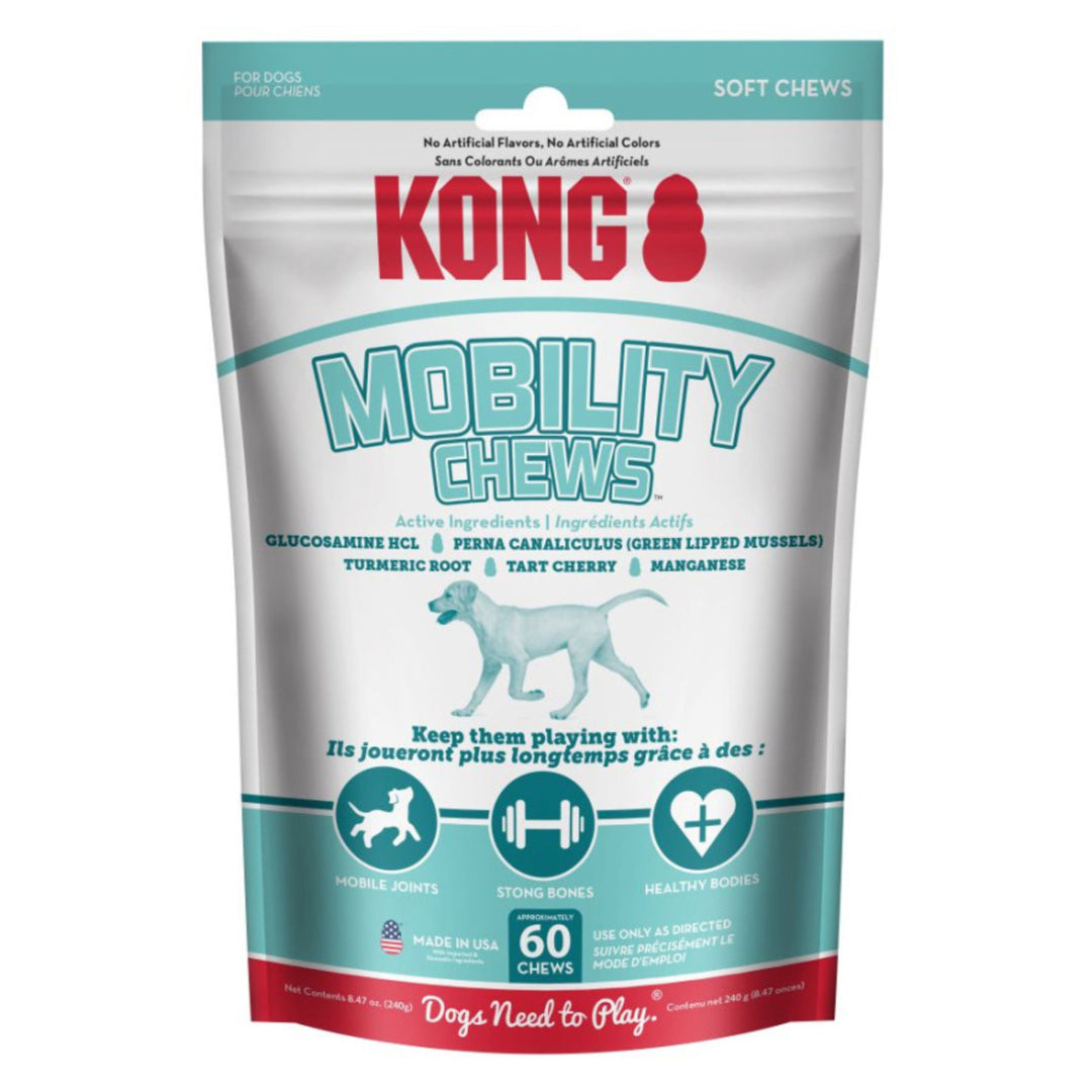 KONG Mobilty Soft Chews Dog Treats 1ea/60Pc