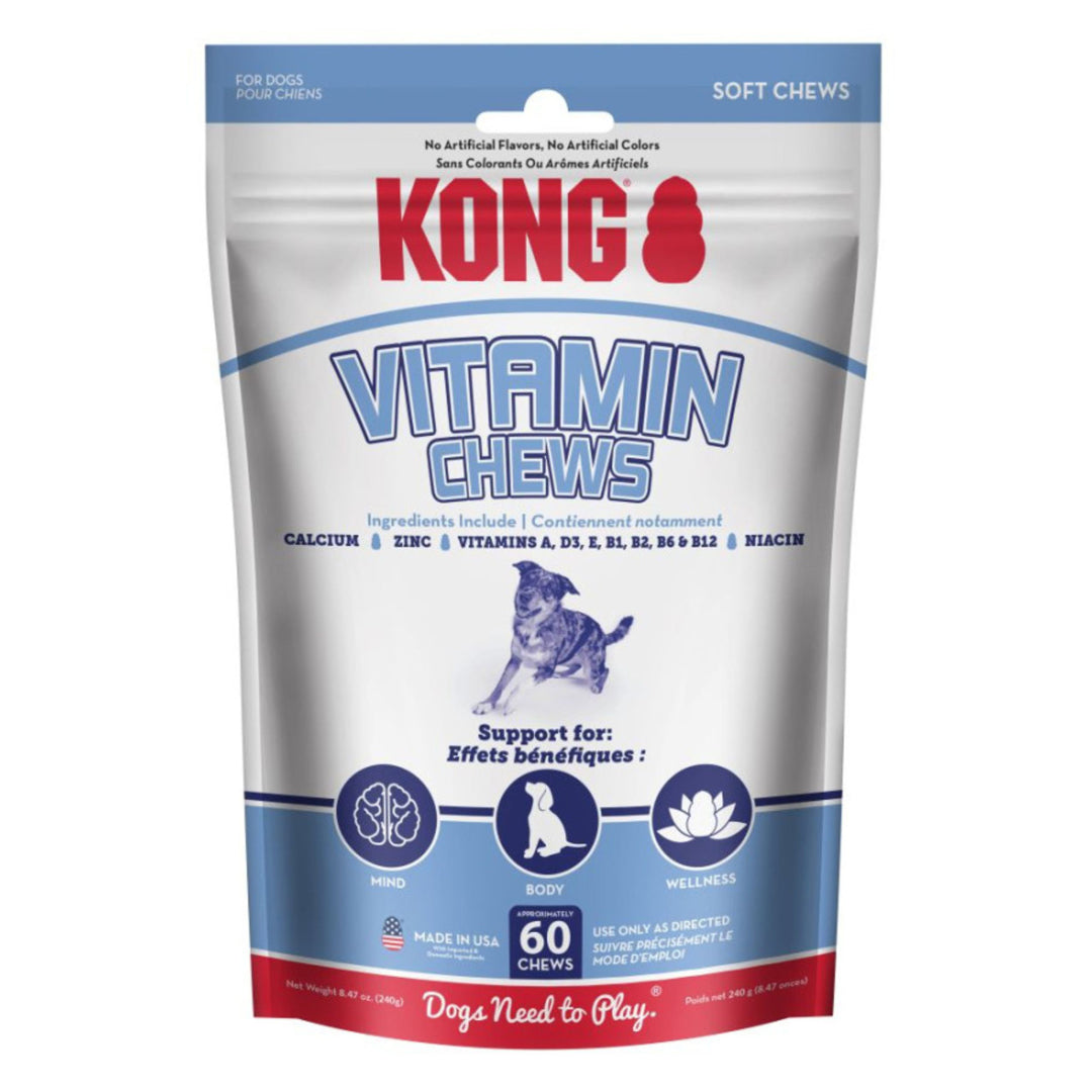 KONG Vitamin Soft Chews Dog Treats 1ea/60Pc