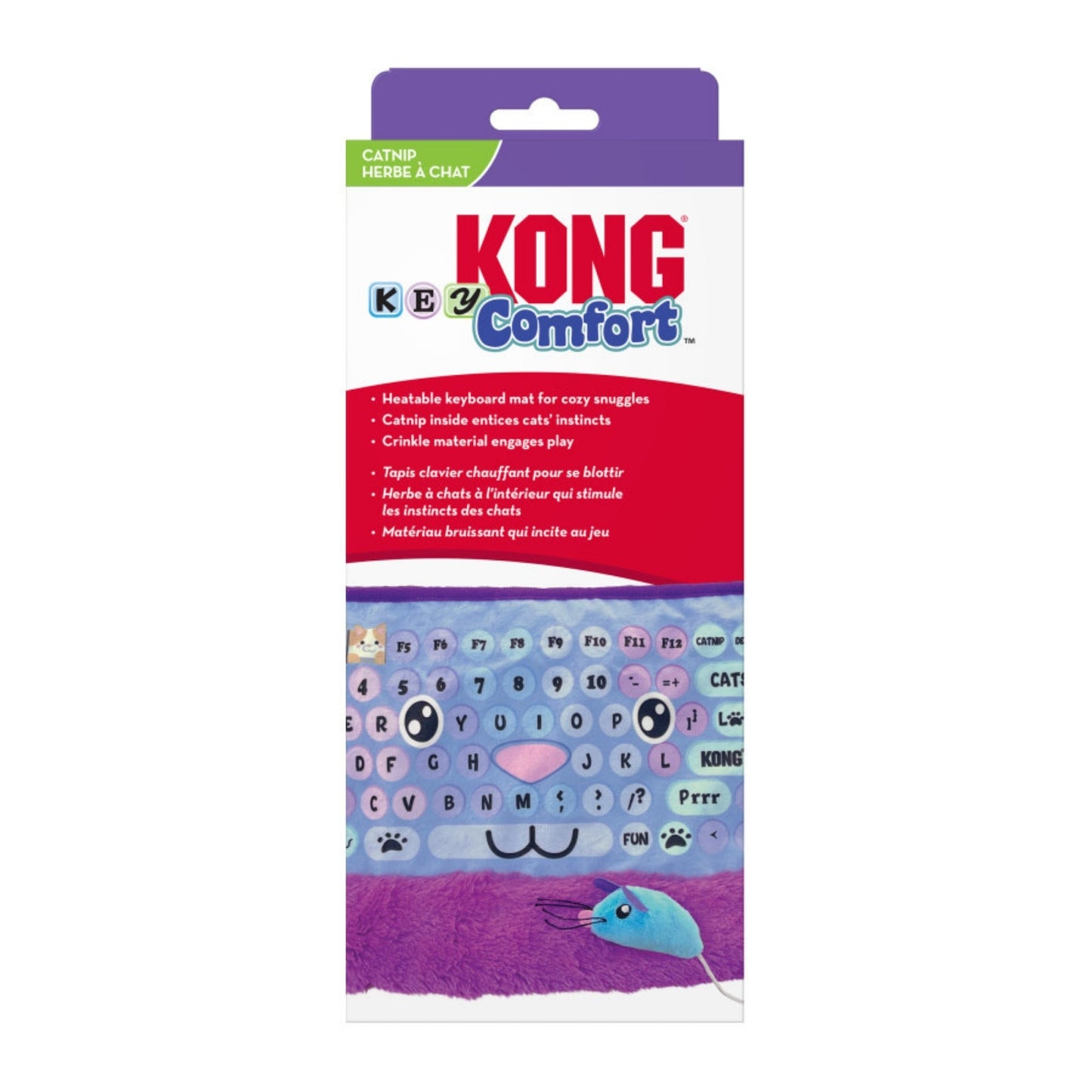 KONG Comfort Key Play Mat Cat Toy 1ea/One Size