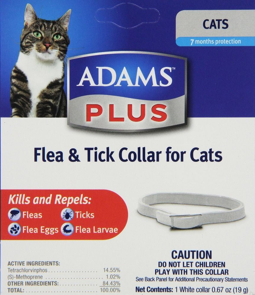 Adams Plus Flea & Tick Collar for Cats 1ea/1 pk