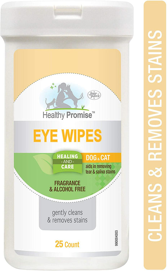 Four Paws Eye Wipes for Dog & Cat Eye Wipes 1ea/25 ct