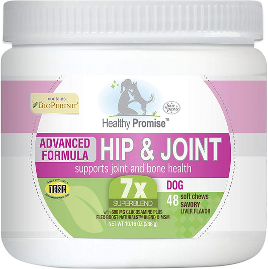 Four Paws Healthy Promise Advanced Formula Hip & Joint Supplement for Dogs Soft Chews Hip & Joint 1ea/48 ct