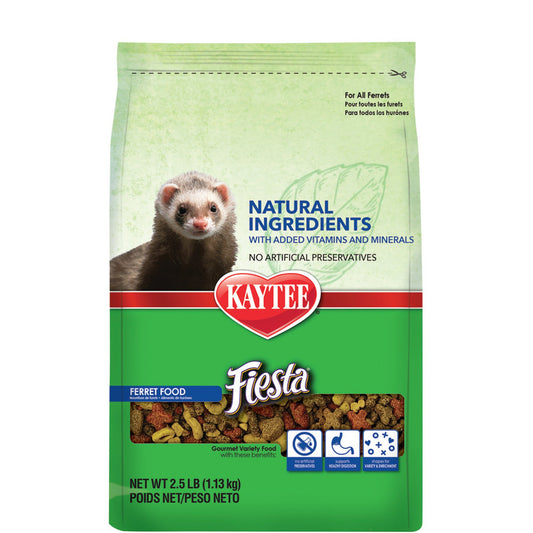 Kaytee Fiesta Natural Ferret 1ea/2.5 lb