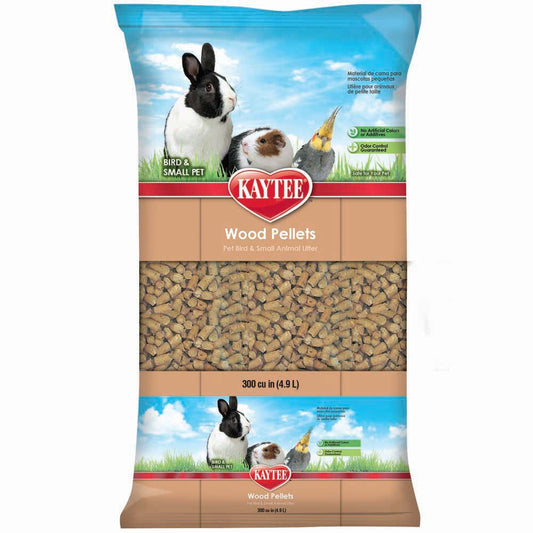 Kaytee Wood Pellets Litter 1ea/8 lb