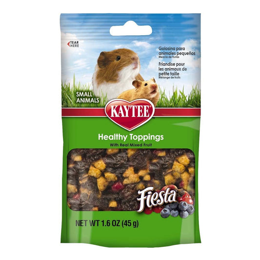 Kaytee Healthy Toppings Mixed Fruit Treat for Small Animals 1ea/1.6 oz