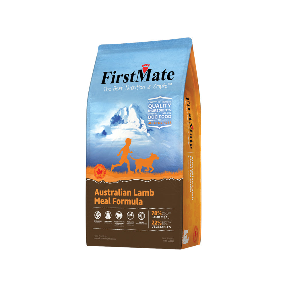 Firstmate Dog Limited Ingredient Grain Free Australian Lamb 5Lb.