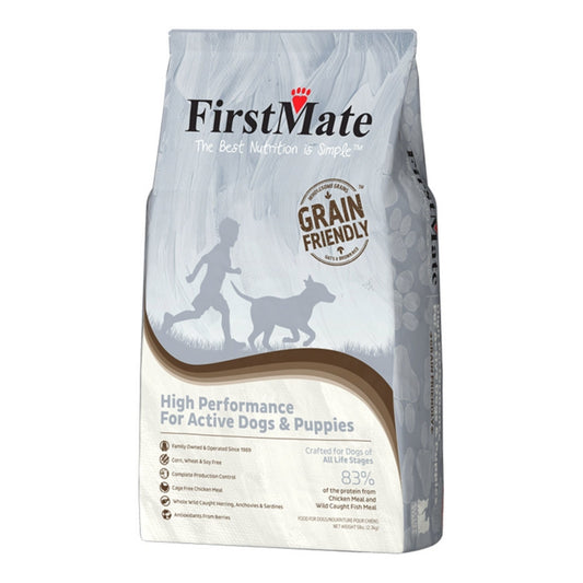 Firstmate Dog Grain Friendly High Performance Active Dog & Puppies 5Lb.