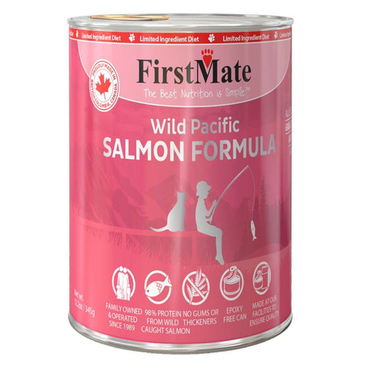 Firstmate Cat Limited Ingredient Grain Free Salmon 12.2oz. (Case of 12)