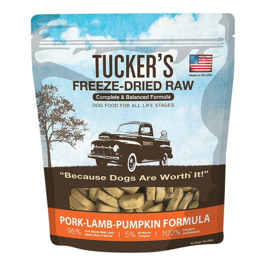 Tuckers Pork-Lamb-Pumpkin; 14 oz.