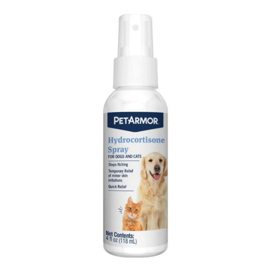 Petarmor Hydrocortisone Spray Dog & Cat 4oz.