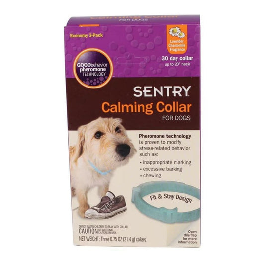 SENTRY Calming Collar for Dogs 1ea/0.75 oz, 3 pk