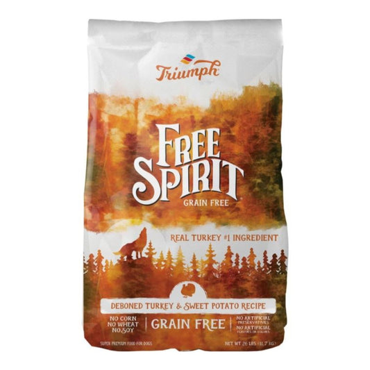 Triumph Grain Free Dog Food Turkey/Sweet Potato 26 Lb